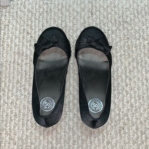 Black dressy high heels